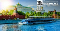 <b>Скидка до 55%.</b> Прогулка по Москве-реке с обедом, ужином или без питания на теплоходе премиум-класса River Palace