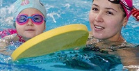 <b>Скидка до 50%.</b> 1 или 4 групповых занятия плаванием для детей в школе плавания «Чувство воды»