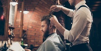 <b>Скидка до 50%.</b> Мужская стрижка, моделирование бороды, бритье в барбершопе Boston