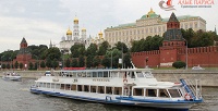 <b>Скидка до 50%.</b> Прогулка на теплоходе по Москве-реке от судоходной компании «Алые паруса»