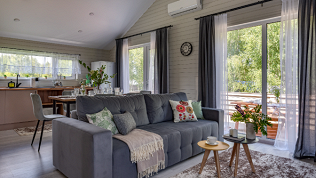 <b>Скидка до 30%.</b> Аренда коттеджа «Алтайский дом № 221» на Истре от компании Flatpoint