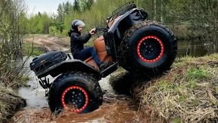 <b>Скидка до 62%.</b> Катание на квадроцикле-бигфуте от клуба «Про-квад»