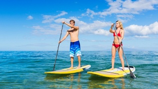 <b>Скидка до 30%.</b> Прокат доски с веслом сап-борда или надувной лодки с веслом сап-каяка от лодочной станции «САП Академия»