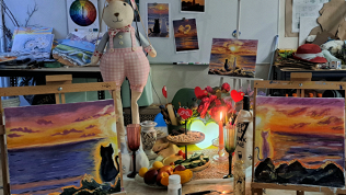 <b>Скидка до 51%.</b> Мастер-классы по рисованию, арт-свидания или арт-встречи для друзей в студии «Моя душа»