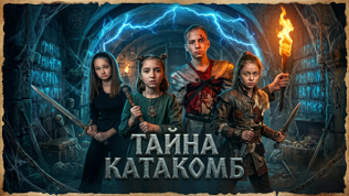 <b>Скидка до 50%.</b> Участие в приключенческом квесте с актерами «Тайна катакомб» от студии Komponent