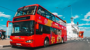 <b>Скидка до 30%.</b> Обзорная экскурсия по Ярославлю «Сердце Ярославля» на двухэтажном автобусе от компании City Sightseeing Russia