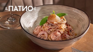 Меню кухни в ресторане итальянской кухни «IL Патио» на проспекте Мира со скидкой 50%