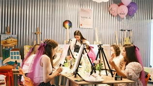 <b>Скидка до 58%.</b> Мастер-класс, арт-вечеринка или арт-свидание в мастерской искусств Molk