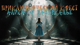 <b>Скидка до 80%.</b> Участие в перформанс-квесте «Алиса в Зазеркалье» от студии Komponent