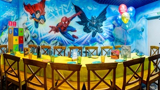 <b>Скидка до 30%.</b> Праздник в банкетной комнате с входными билетами в ТРЦ «Vegas Кунцево» в парке развлечений Joki Joya