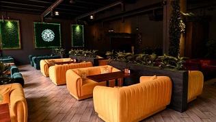 Всё меню, напитки и паровые коктейли в лаундж-баре «Мята Lounge»