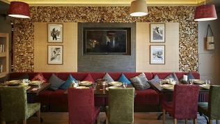 Всё меню и напитки в сети семейных кафе «Андерсон» со скидкой 30%