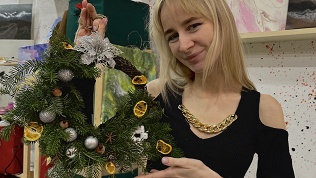 <b>Скидка до 50%.</b> Зимний творческий вечер в мастерской Dali