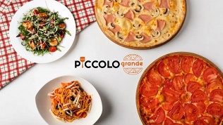 Всё меню кухни и напитки в пиццерии Piccolo со скидкой 30%