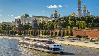 <b>Скидка до 10%.</b> Билет на речную прогулку «Огни небоскребов» от СК «Мосфлот»