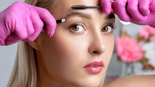 <b>Скидка до 31%.</b> Оформление бровей и ресниц в салоне красоты «Кислород»