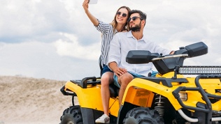 <b>Скидка до 50%.</b> Катание на квадроцикле или романтическое свидание от компании «Квадро-тур»