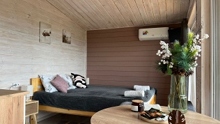 <b>Скидка до 32%.</b> Отдых в Лаишево в глэмпинге «Бухта»