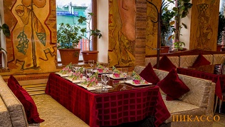 <b>Скидка до 50%.</b> Банкет для компании от 10 до 30 человек в ресторане «Пикассо»