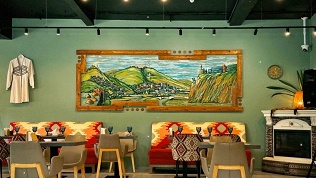 Всё меню кухни и напитки в кафе «Дом грузина»