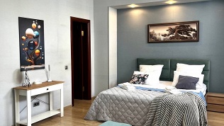 <b>Скидка до 46%.</b> Аренда апартаментов с камином в центре города Казани от компании «KazanТип»