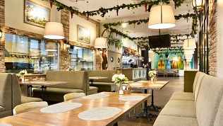 Всё меню кухни и напитки в ресторане «Багратиони»