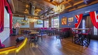 Всё меню кухни и напитки в пабе Red Lion со скидкой 30%