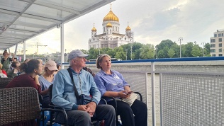 <b>Скидка до 10%.</b> Центральный маршрут с аудиогидом «Весь центр и Кремль» от причала «Патриарший» за 1 час от компании «Речфлот»