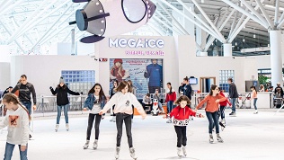 <b>Скидка до 50%.</b> Массовое катание на катке от компании Mega Ice