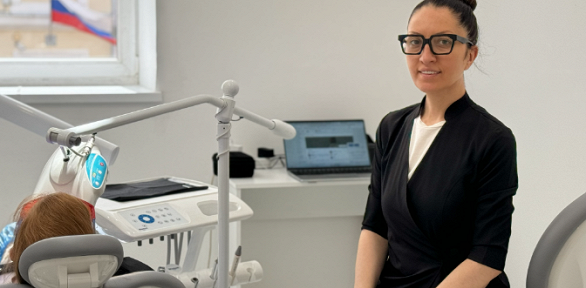 Гигиена полости рта, отбеливание зубов в клинике «Мятный доктор»