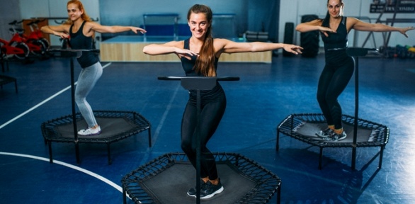 Групповые занятия джампингом в фитнес-студии Fitness Jumping By Mochalova