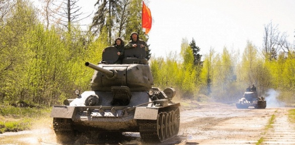 Участие в программе «Т-34 Танк Победы» от компании «Воентур»