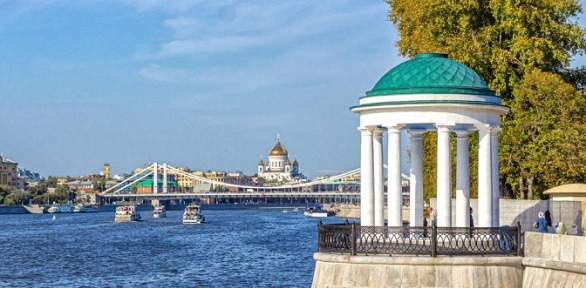 Билет на речную прогулку по центру Москвы от СК «Мосфлот»