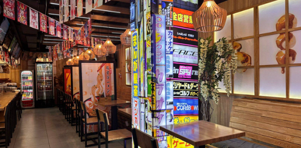 Всё меню и напитки в двух ресторанах японской кухни «Ниппон»