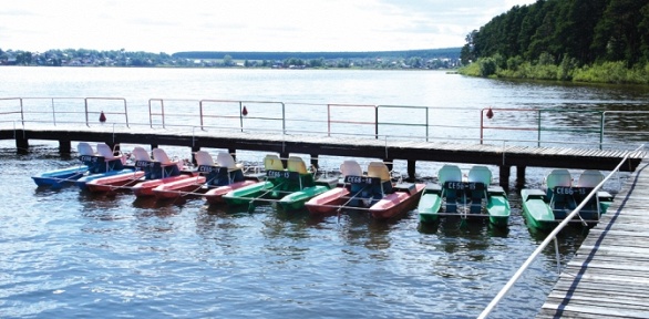 Отдых на берегу Билимбаевского водохранилища на базе «Сосновый бор»
