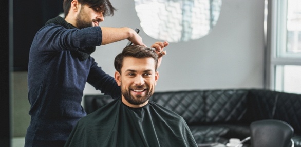 Мужская стрижка и моделирование бороды от барбершопа «Площадка»