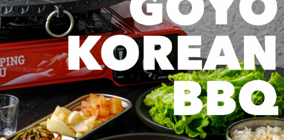 Основное меню в кафе корейской кухни Goyo Korean Bbq