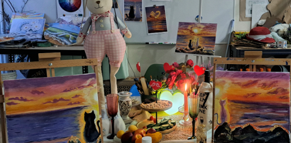 Мастер-классы по рисованию, арт-свидания в студии «Моя душа»