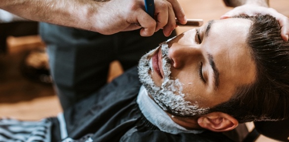 Мужская или детская стрижка и уход за бородой от барбершопа «Схема»