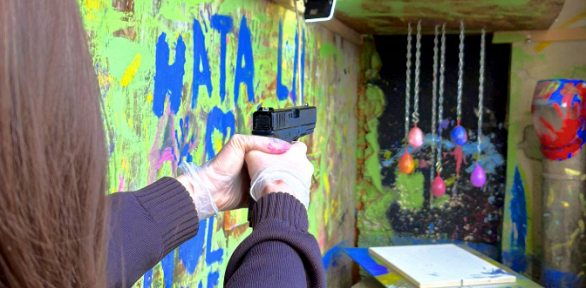 Посещение арт-тира на полигоне DykaliS