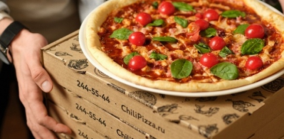 Всё меню кухни и напитки в ресторане Chili Pizza