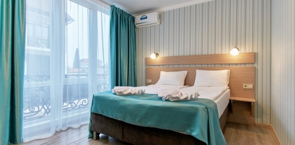 Отдых на второй береговой линии в Сириусе с кухней в гостевом доме «У моря»