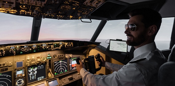 Полет на авиатренажере от компании Nebo