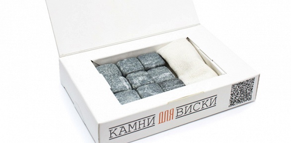 1, 2 или 3 набора камней для напитка Whiskey Stones