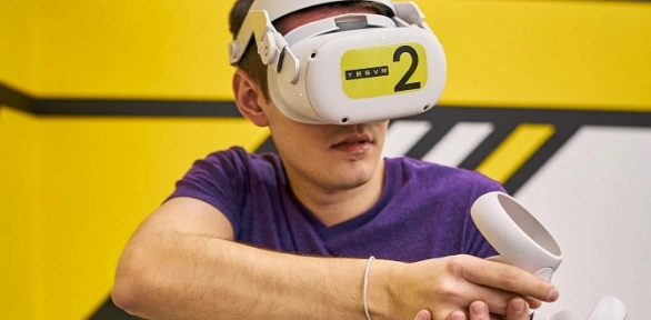 60 минут игры в шлеме Oculus Quest 2 на арене YES VR