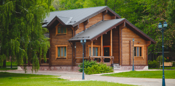 Отдых на берегу реки Волги в коттедже в парк-отеле «Васильевский»