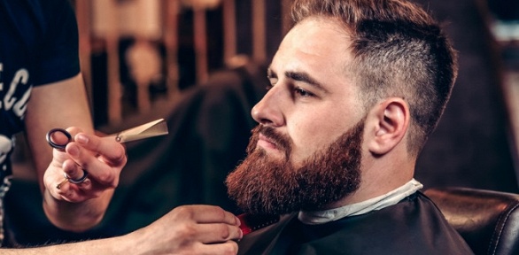 Мужская стрижка, оформление бороды в барбершопе Eliko