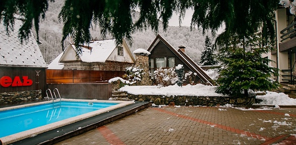 Отдых в Красной Поляне с посещением бассейна в гостевом доме «Неотель»