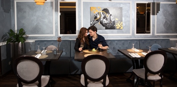 Романтический ужин или камерная встреча для четверых в ресторане Room DND