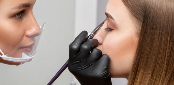 Оформление ресниц и бровей от мастера Земцовой Кристины